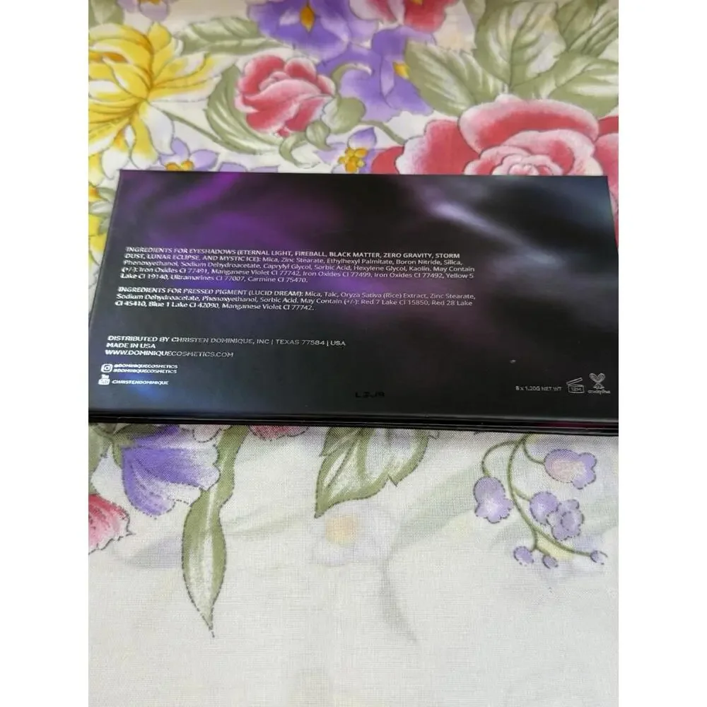 CELESTIAL THUNDER dominique cosmetics Eyeshadow Palette NEW